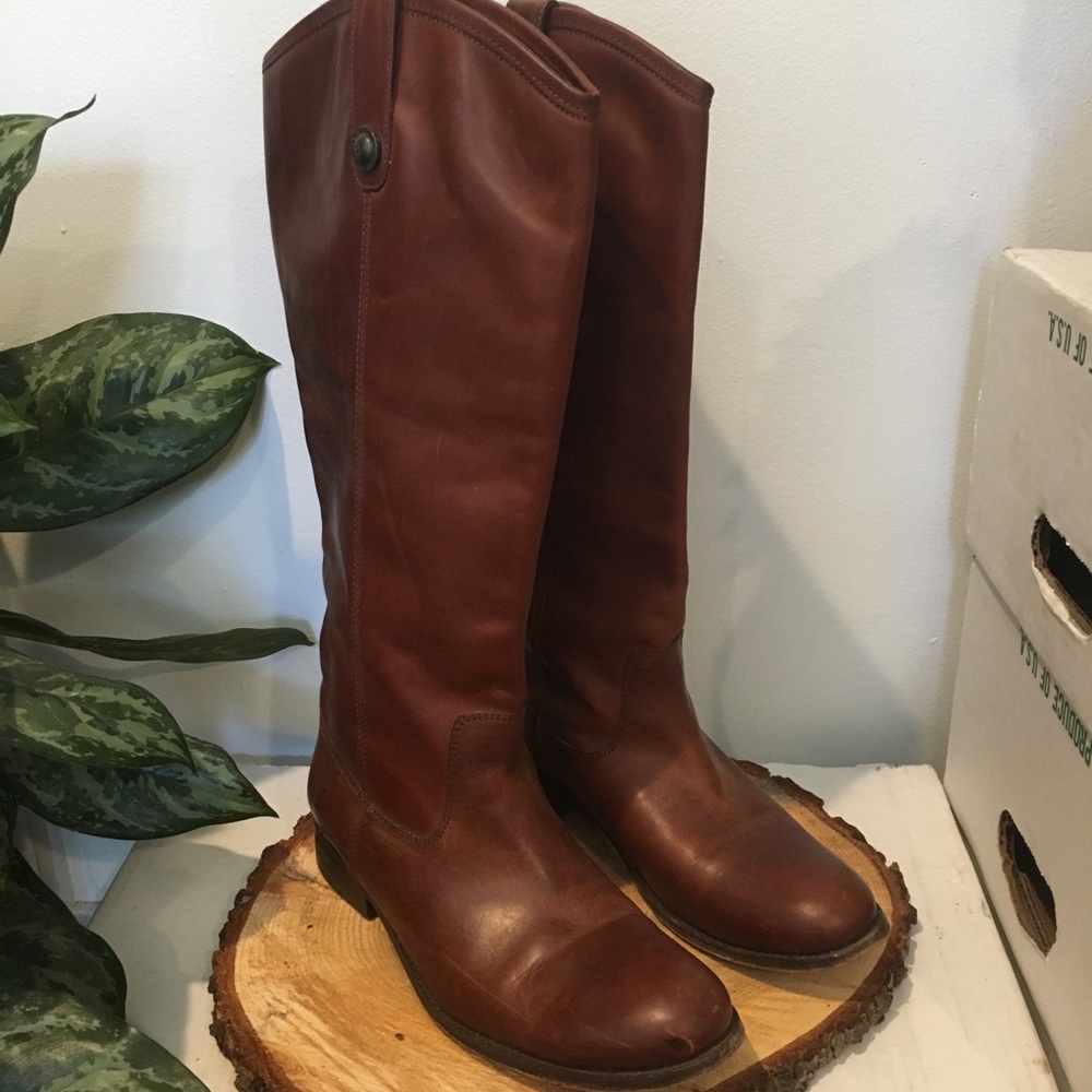 Frye Melissa Button Riding Boots